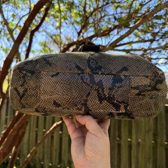 Coach Soho Purse Embossed Python Calfskin Leather W/ Matching Soho Wallet MINT - Picture 15 of 16